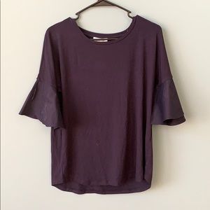 Calvin Klein navy blue blouse